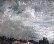 John Constable horizon of trees 27September 1821 USA oil painting artist